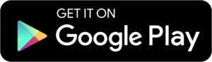 picture of a text that says get it on google play with the google play store logo on the left