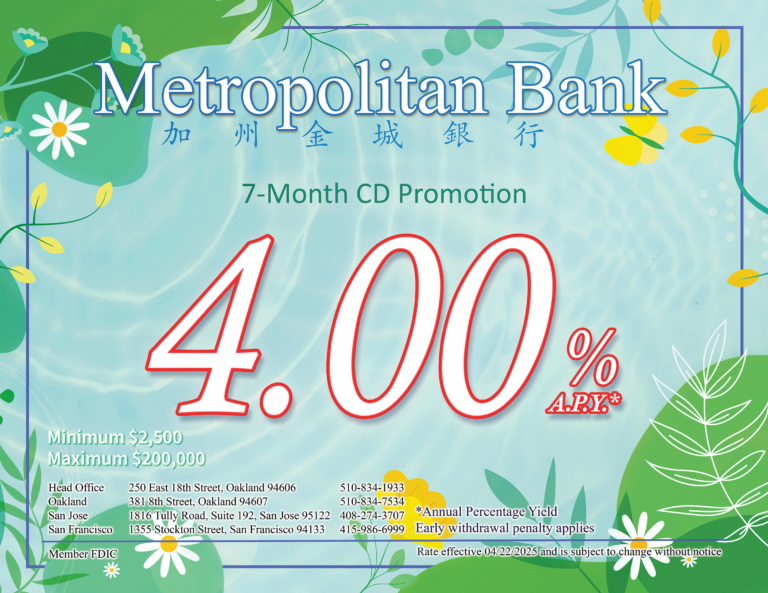 2025-04 CD 4.00% 7mnth